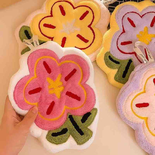 Cute Flower Hand Towel