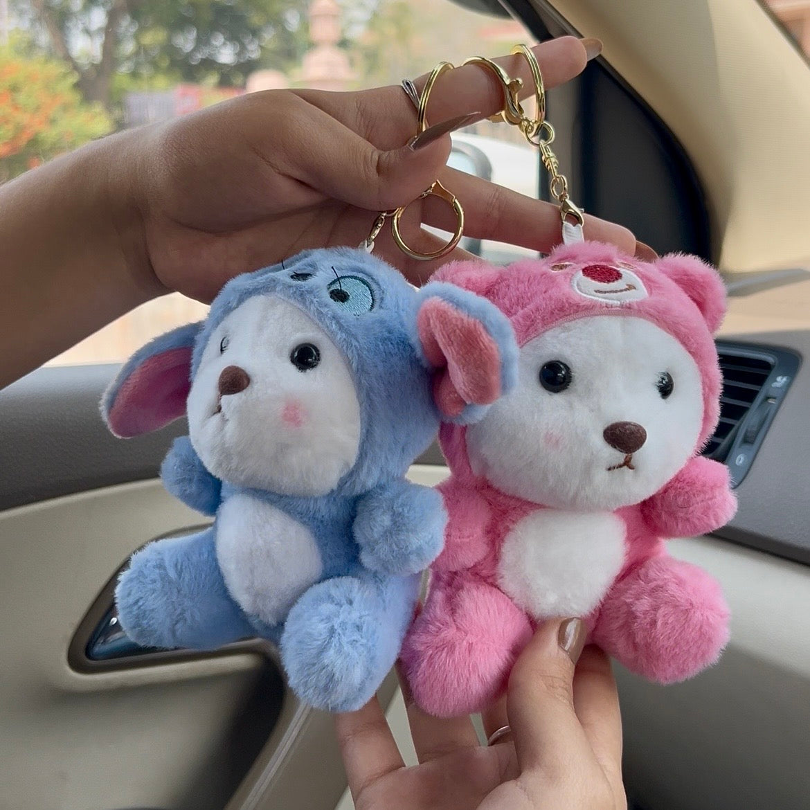 Teddy keychain