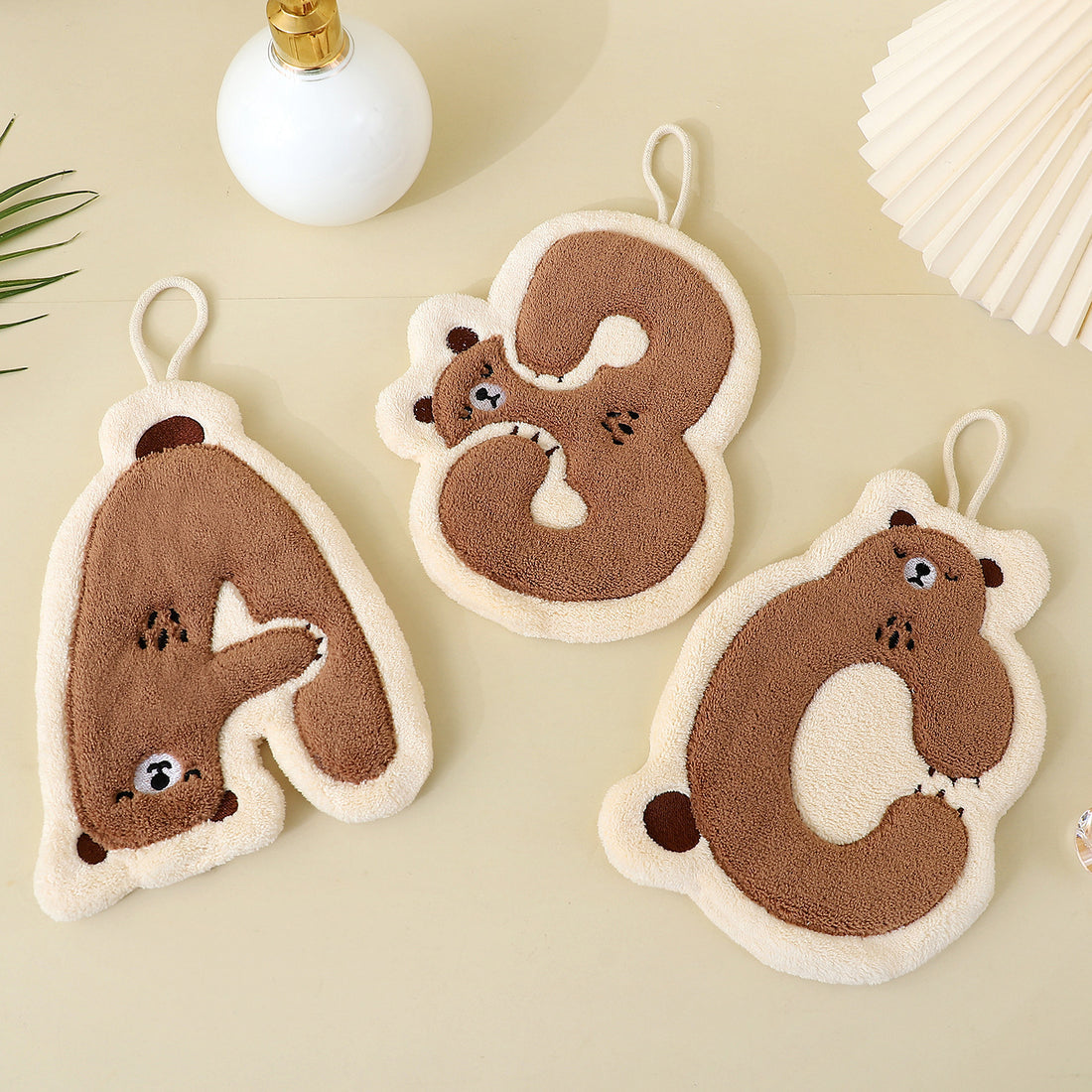 Cute Bear Hand Towel