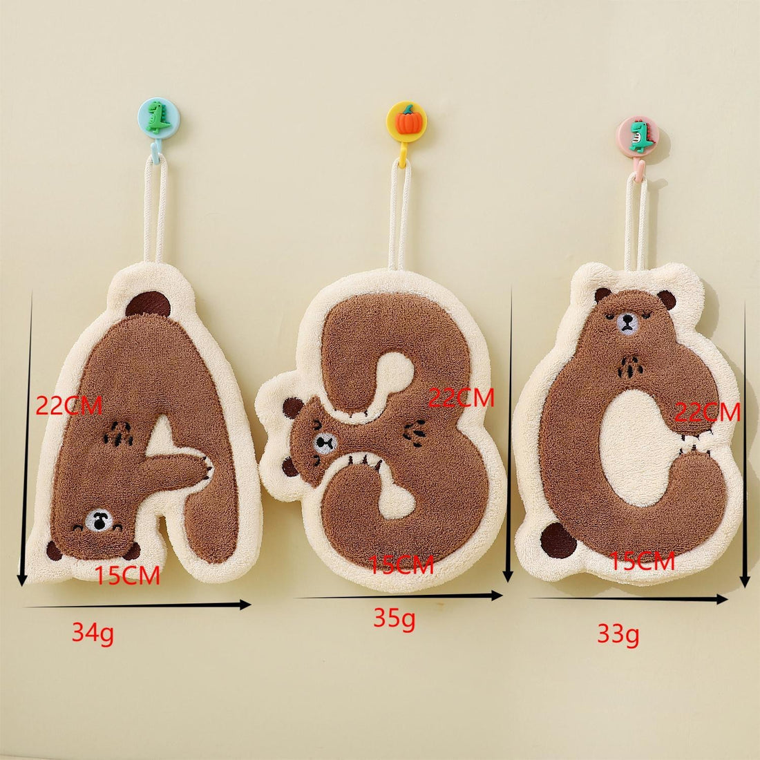 Cute Bear Hand Towel
